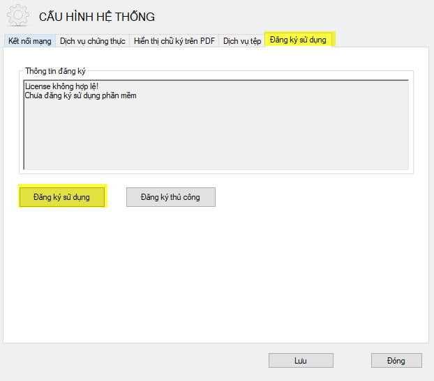 Cài đặt chữ ký số VGCA