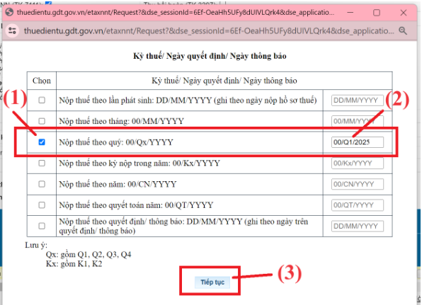 tạm nộp thuế tndn