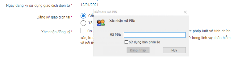 Các bước đăng ký chữ ký số với cơ quan BHXH
