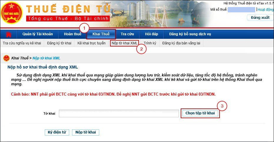 Hướng dẫn đăng ký chữ ký số trên thuế điện tử