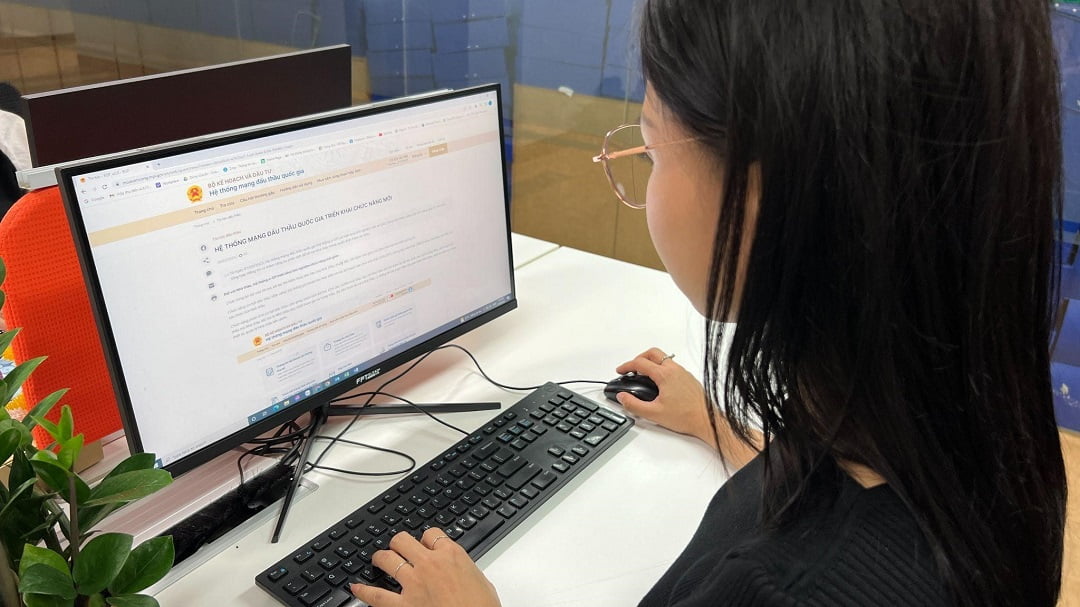 hệ thống mạng đấu thầu quốc gia