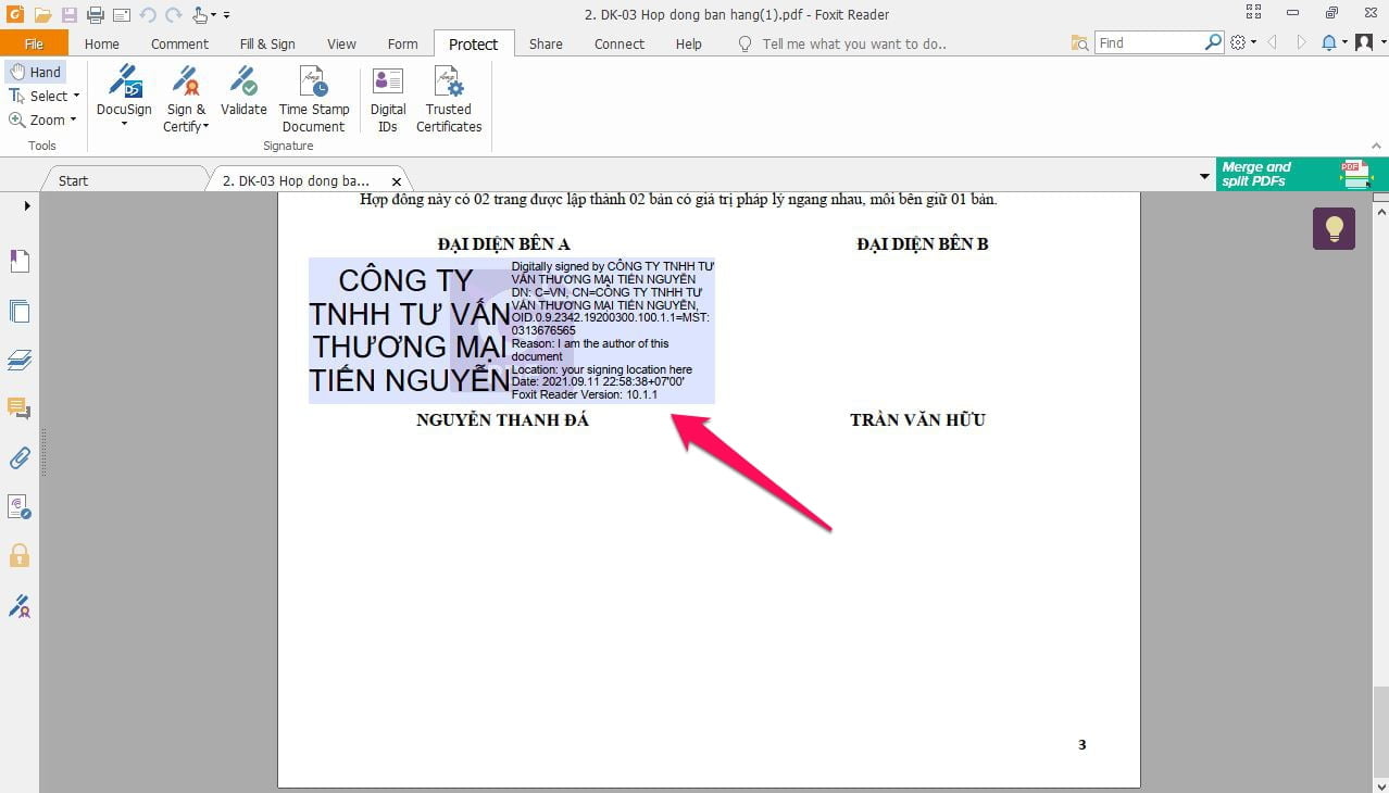 Hướng dẫn ký điện tử file PDF trên phần mềm Foxit Reader