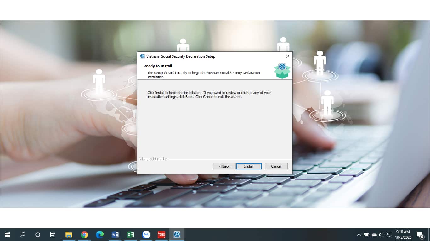 cài đặt Extension và ứng dụng nền ký số