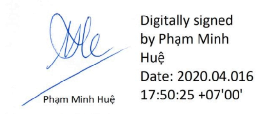 chữ ký điện tử dành cho cá nhân