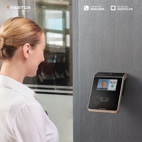 máy chấm công bằng khuôn mặt