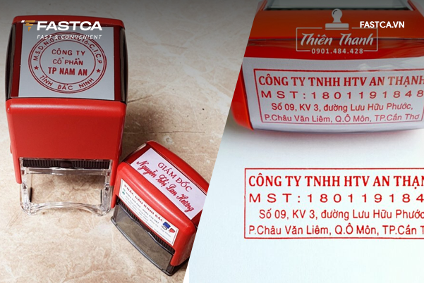 Dấu vuông và dấu tròn của doanh nghiệp khác nhau thế nào?