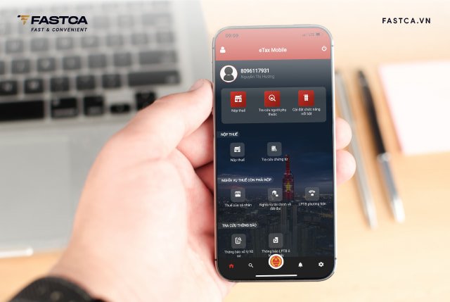 Hướng dẫn các bước nộp phụ lục trên eTax