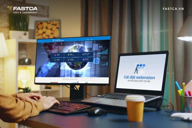 Hướng dẫn cài đặt Extension và ứng dụng nền ký số để đăng ký, kê khai BHXH