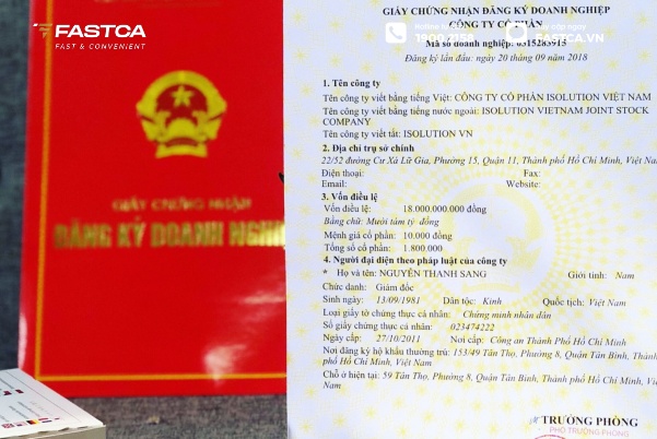 Hướng dẫn thủ tục đăng ký giấy phép kinh doanh