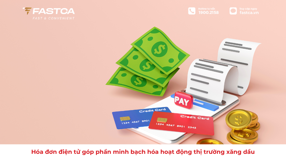 Hóa đơn điện tử góp phần minh bạch hóa hoạt động thị trường xăng dầu