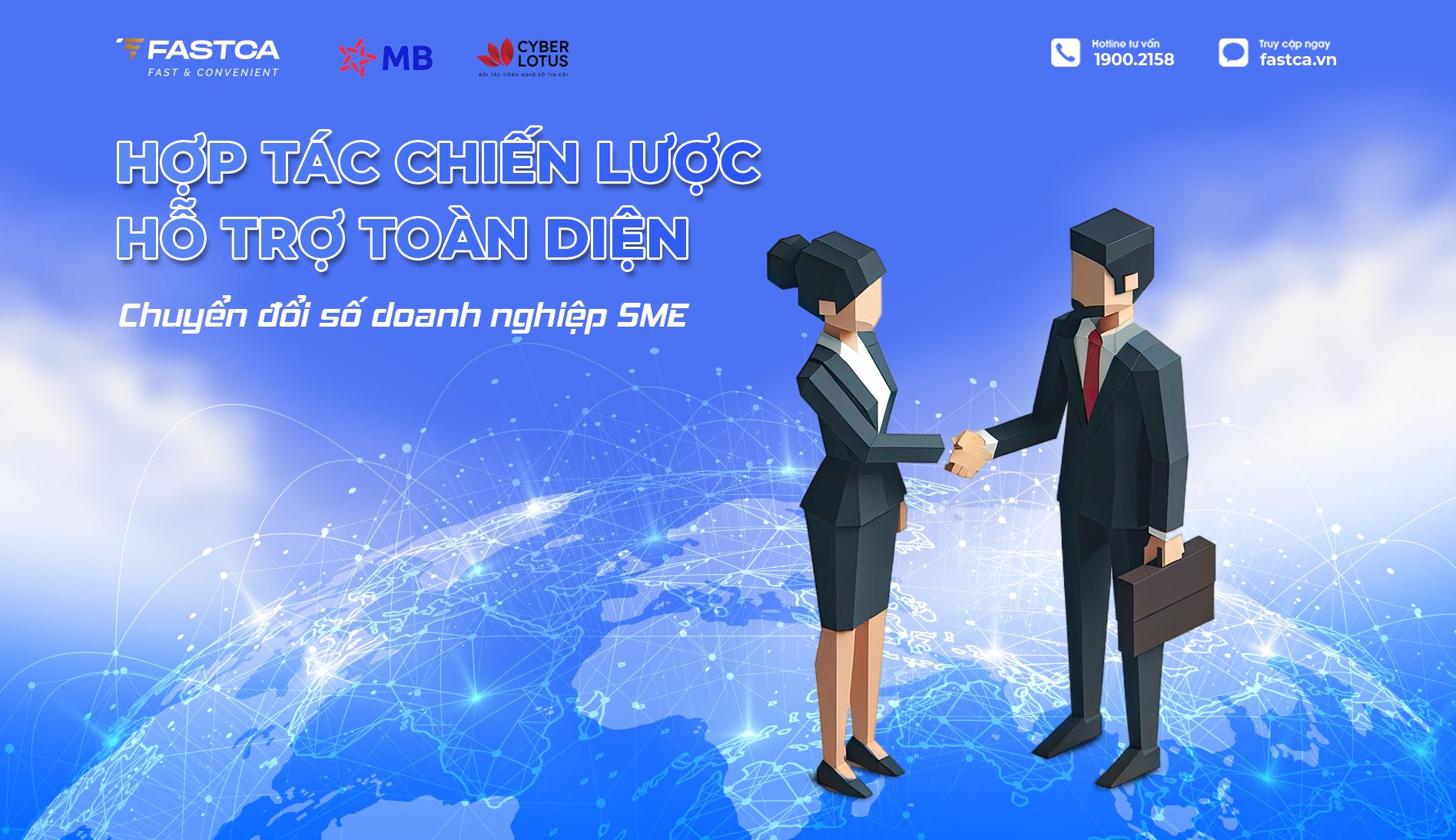 Hợp tác chiến lược, hỗ trợ toàn diện chuyển đổi số Doanh nghiệp SME