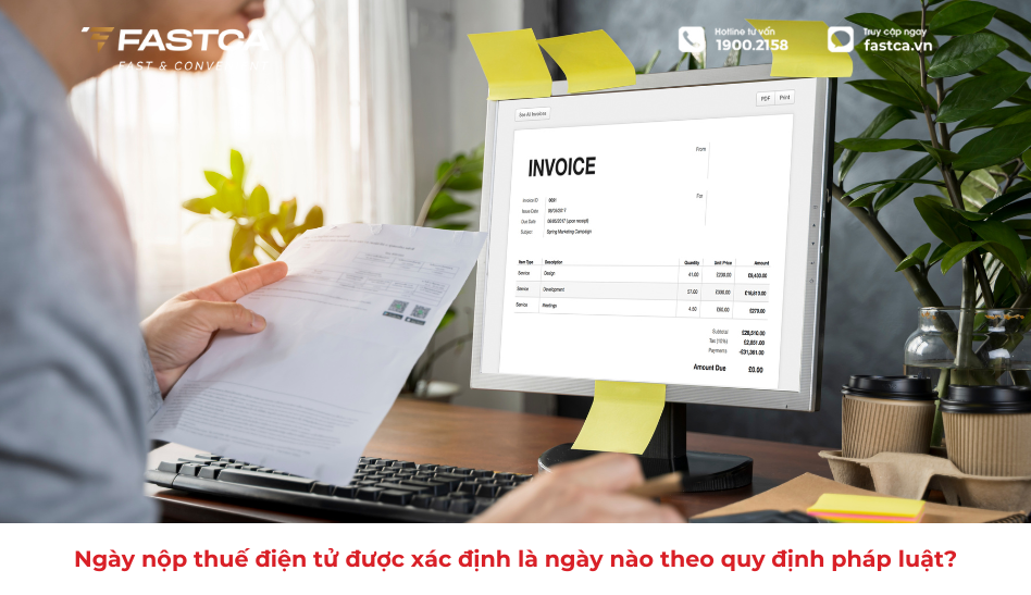 Ngày nộp thuế điện tử được xác định là ngày nào theo quy định pháp luật?
