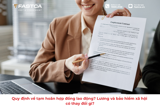 Quy định về tạm hoãn hợp đồng lao động: Lương và bảo hiểm xã hội có thay đổi gì?