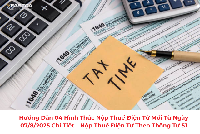 Hướng dẫn 04 hình thức nộp thuế điện tử mới từ ngày 07/8/2025