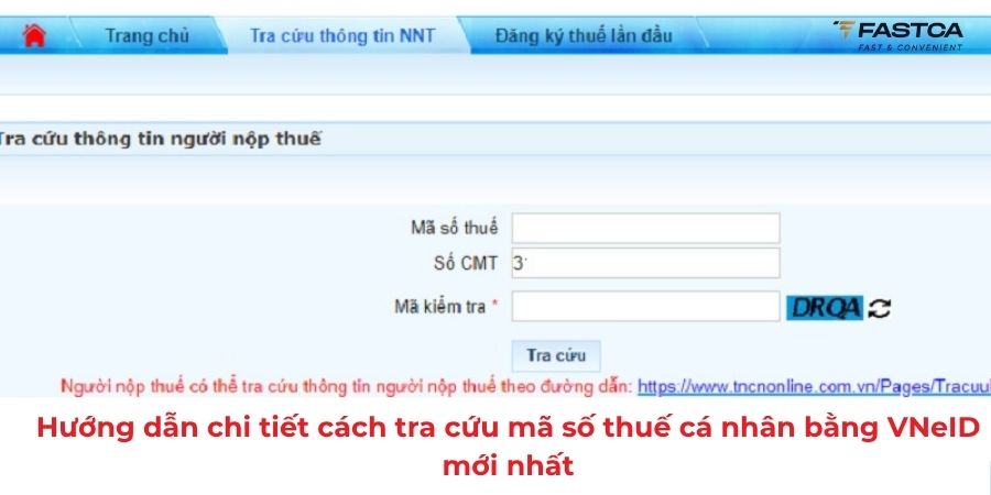Hướng dẫn chi tiết cách tra cứu mã số thuế cá nhân bằng VNeID mới nhất